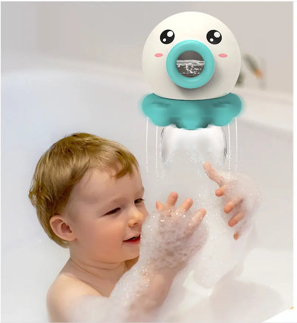 Octopus Fountain Bath Toy Water Jet Rotating Shower Bathroom Toy Summer Water Toys Sprinkler Beach Toys Kids Water Toys Babys and Us