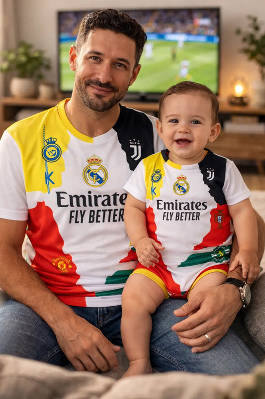 Ronaldo Father Son Matching Soccer Jersey Set Babys and Us